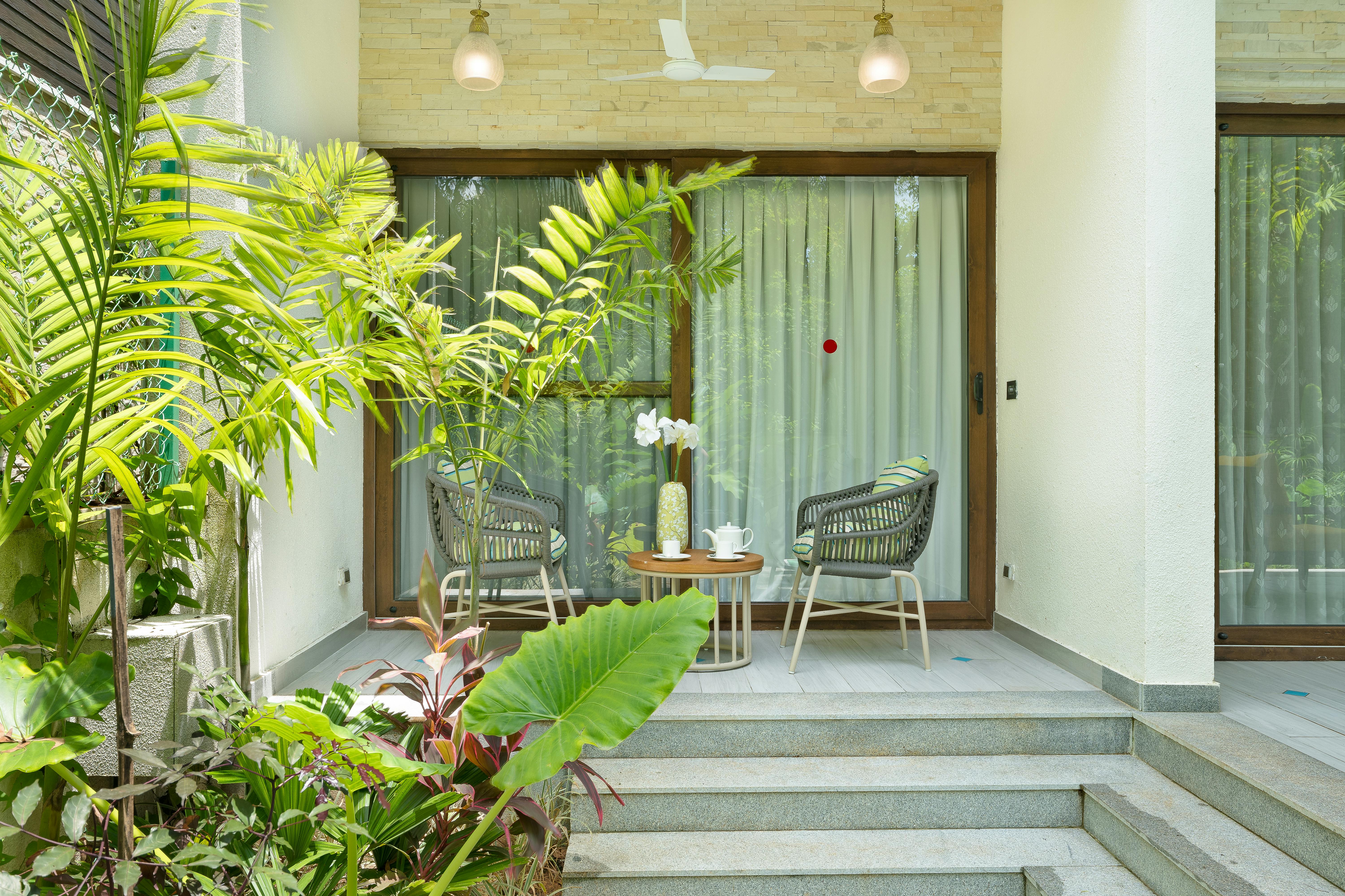 Oasis tropical en terraza malagueña